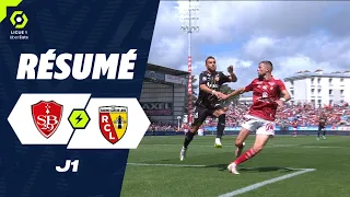 STADE BRESTOIS 29 - RC LENS (3 - 2) - Résumé - (SB29 - RCL) / 2023-2024