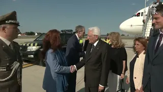 Arrivo del Presidente Mattarella a Parigi (06.06.23)