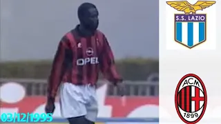 Lazio vs A.C Milan 03/12/1995 ● Serie A 1995/1996 (M12)