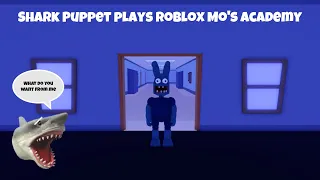 SB Movie: Shark Puppet plays Roblox Mo’s Academy!