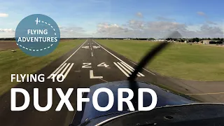 [4K, ATC] Flying to Duxford Airfield from Sleap