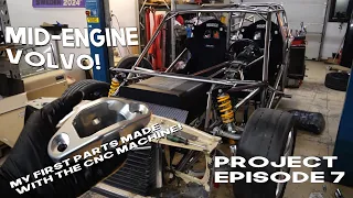 Mid-Engine Volvo. 7 Weeks to race! Will it be ready?! Project Ep 7