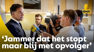 Rutte reageert voor het eerst op voordracht Dick Schoof: 'Een van de besten die je kunt krijgen'