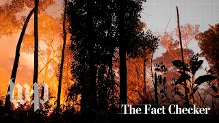 The Amazon rainforest in Brazil is burning. Who started the fires? | The Fact Checker