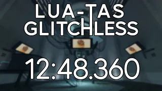 Portal Glitchless TAS in 12:48.360s