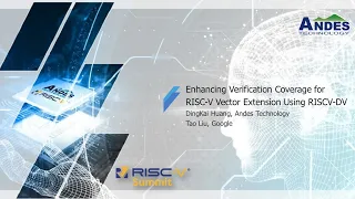 Enhancing Verification Coverage for RISC-V Vector Extension Using RISCV-DV - 2020 RISC-V Summit