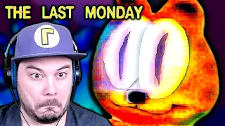GARFIELD TRICKED ME INTO COMMITTING CRIMES... | The Last Monday (Garfield Horror Game)