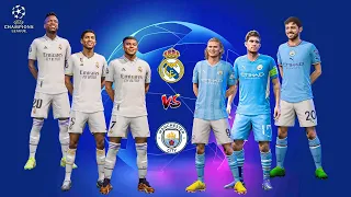 Real Madrid vs Man City - UEFA Champions League 2023/2024 - Ft.Mbappe,Vini jr, Jb5, Haaland