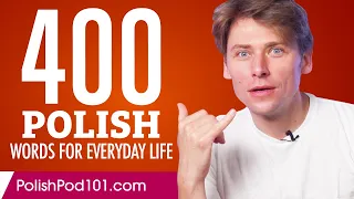 400 Polish Words for Everyday Life - Basic Vocabulary #20