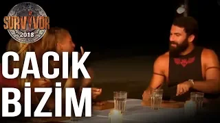 Turabi ile Yunan Yarışmacılar Arasında 'Cacık' Atışması!   | 110. Bölüm |  Survivor 2018