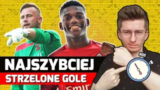 NAJSZYBSZE GOLE w historii | FANGOL.PL