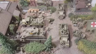 1:72 scale WW 2 military diorama