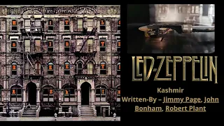 Led Zeppelin - Physical Graffiti Kashmir ( LP Version 1975)