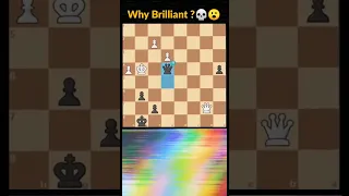 Brilliant Queen vs Queen | Chess tactics #shorts #chess