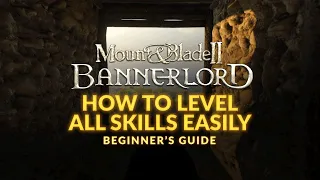 Mount & Blade 2: Bannerlord | Beginner's Guide - HOW TO LEVEL ALL SKILLS EASILY