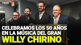 Willy Chirino celebra sus 50 años en la musica acompañado de grandes estrellas