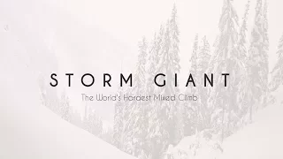 Storm Giant: The World's Hardest Drytooling Route