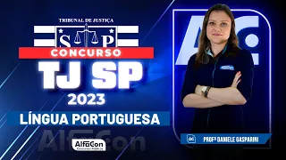 Concurso TJ SP 2023 - Língua Portuguesa - AlfaCon