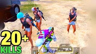 TEAMING UP WITH 3 BIG FANS | ACE Tier SOLO vs SQUAD | PUBG MOBILE TACAZ