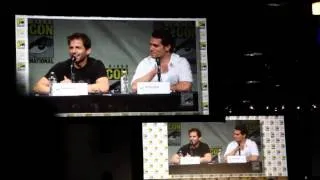 Fan cries during Q&A for Man of Steel at Comic con