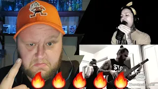 JINJER  SUICIDE SILENCE  Territorial Pissings NIRVANA Reaction