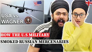 INDIAN Couple in UK React on How US Military SMOKED Russian Mercenaries...