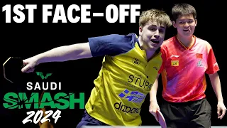 Truls Moregard vs Lin Shidong | First face off in international Stage in Saudi Smash 2024 | Review