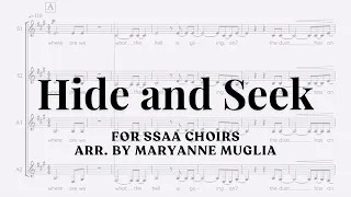 "Hide and Seek" for SSAA Choirs arranged by MaryAnne Muglia