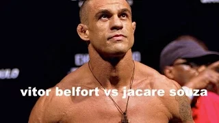 vitor belfort vs jacare