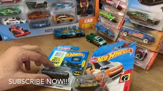 Hot Wheels Mail - Fiat 500 and Dark Knight Batmobile Tumbler