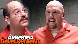 Tobias Helps His Cellmate "White Power" Bill - Arrested Development