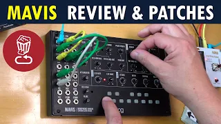 Review: MOOG's MAVIS goes west! // 18 modular and wavefolding patch ideas explored // Full tutorial