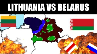 LITHUANIA VS BELARUS | Country wars