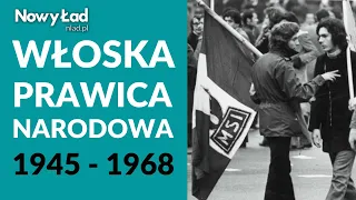 Włoska prawica narodowa między 1945 a 1968. Kto tworzył Włoski Ruch Społeczny? | dr Sylwia Mazurek