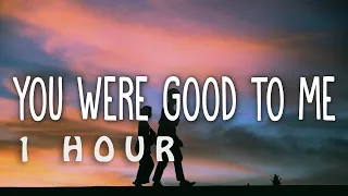 [1 HOUR 🕐 ] Jeremy Zucker & Chelsea Cutler - you were good to me (Lyrics)