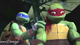 tmnt Raph & Leo 'let me love you' (nightcore)