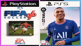 FIFA PlayStation Evolution | PS1-PS5 (1995-2021)