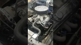 Small block chevy 355 wild cam start