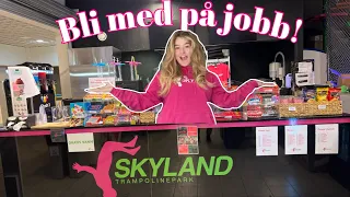 HVORDAN DET ER Å JOBBE PÅ EN TRAMPOLINEPARK!🤩🙀