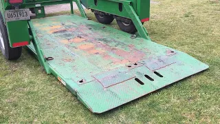 Anderson Manufacturing HGL-10614 Hydraulic Drop Deck Trailer CCR16127