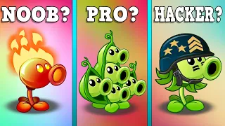 FIRE PEASHOOTER vs PEA POD vs MEGA GATLING PEA - PvZ 2 Plant vs Plant