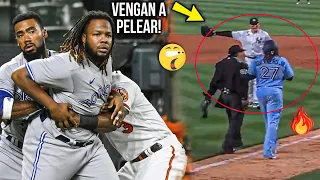 Así los Yankees Golpearon a Vladimir Guerrero Jr. LANZO el BATE los RETO a PELEAR y MIRA QUE PASO