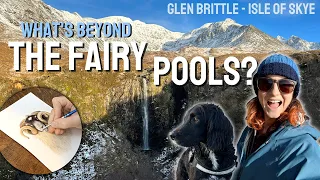 BEYOND THE FAIRY POOLS | Glen Brittle, Isle of Skye, Scotland | Sheep Painting in Watercolour | Ep44