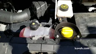 Первый признак попадания выхлопных газов в систему охлаждения, Opel Vivaro II B 1.6d, R9M