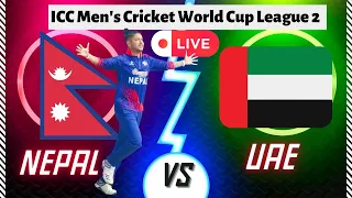 NEPAL VS UAE HIGHLIGHTS | ICC Men's Cricket World Cup League 2