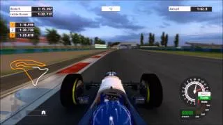 F1 Championship Edition (PS3) Beating all gold times in time trial with the Williams FW18 '96