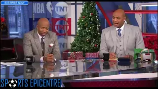 Charles Barkley Tells Kids To Always Swing First In A Fight! - Inside The NBA