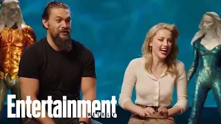 Jason Momoa Had To Drag Amber Heard Out Of The Water In This ‘Aquaman’ Scene | Entertainment Weekly