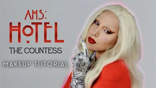 Lady Gaga The Countess AHS Hotel Easy Makeup Tutorial How To Look Look Like Lady Gaga's The Countess