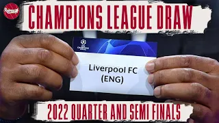 Champions League Quarter & Semi Finals Draw | Live Reaction